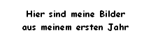 Hier sind meine Bilder
aus meinem ersten Jahr